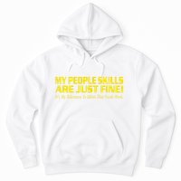 People Who Tolerate Me On A Daily Basis Sarcastic Funny Hoodie