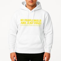 People Who Tolerate Me On A Daily Basis Sarcastic Funny Hoodie