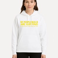 People Who Tolerate Me On A Daily Basis Sarcastic Funny Hoodie