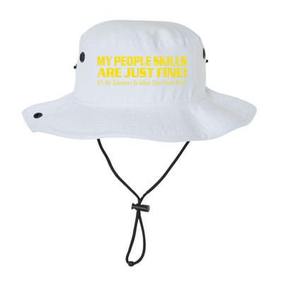 People Who Tolerate Me On A Daily Basis Sarcastic Funny Bucket Hat