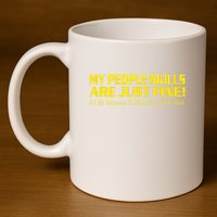 People Who Tolerate Me On A Daily Basis Sarcastic Funny 11oz C Handle Ceramic Mug