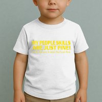 People Who Tolerate Me On A Daily Basis Sarcastic Funny Toddler T-Shirt