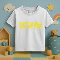 People Who Tolerate Me On A Daily Basis Sarcastic Funny Toddler T-Shirt
