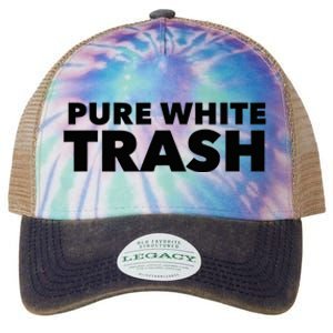 Pure White Trash Legacy Tie Dye Trucker Hat