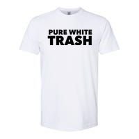 Pure White Trash Softstyle CVC T-Shirt