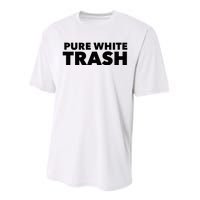 Pure White Trash Performance Sprint T-Shirt