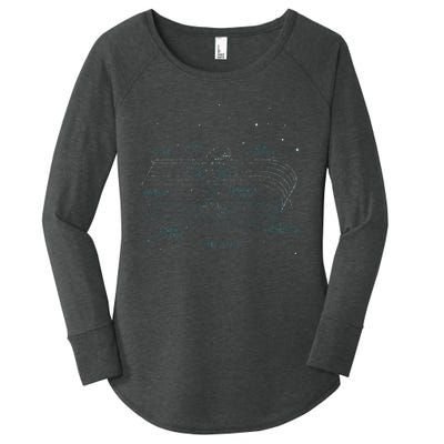 Physics Wormhole Time Travel Astrophysicists Women's Perfect Tri Tunic Long Sleeve Shirt