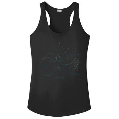 Physics Wormhole Time Travel Astrophysicists Ladies PosiCharge Competitor Racerback Tank