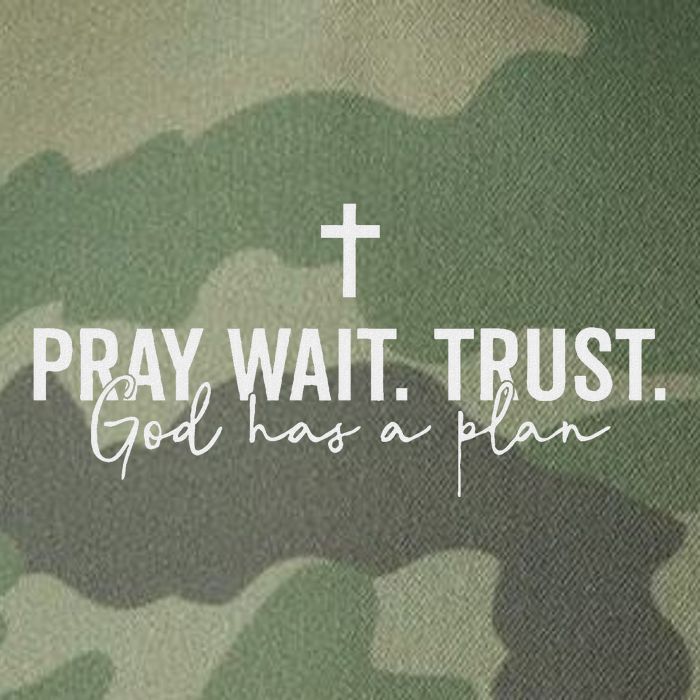 Pray Wait Trust God Has A Plan Legacy Tie Dye Trucker Hat