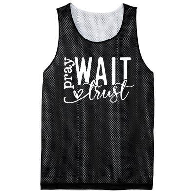 Pray Wait Trust Created With A Purpose Mesh Reversible Basketball Jersey Tank