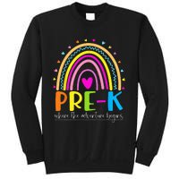 PreK Where the Adventure Begins Sweatshirt