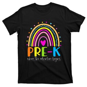 PreK Where the Adventure Begins T-Shirt