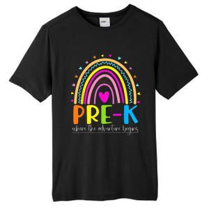 PreK Where the Adventure Begins Tall Fusion ChromaSoft Performance T-Shirt