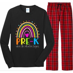 PreK Where the Adventure Begins Long Sleeve Pajama Set