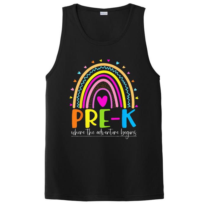 PreK Where the Adventure Begins PosiCharge Competitor Tank