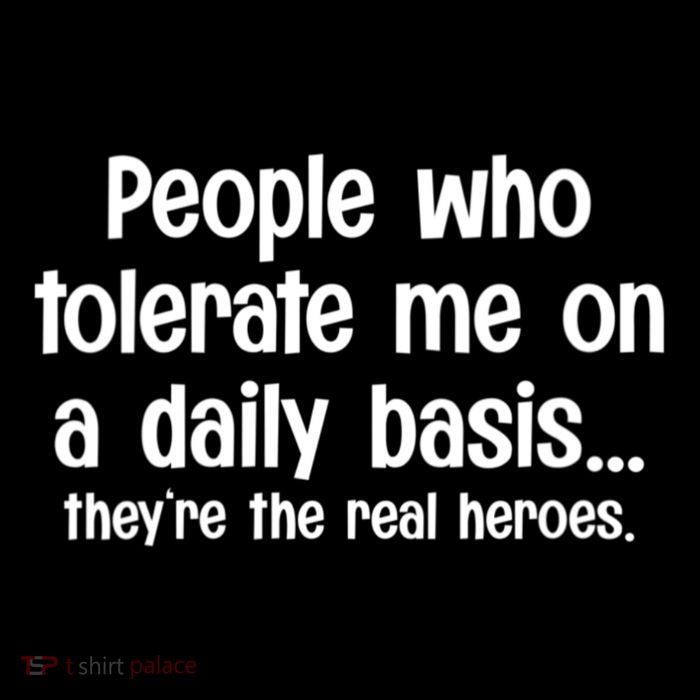 People Who Tolerate Me On A Daily Basis Funny Full Zip Hoodie