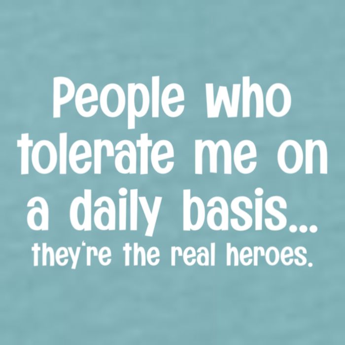 People Who Tolerate Me On A Daily Basis Funny Sueded Cloud Jersey T-Shirt