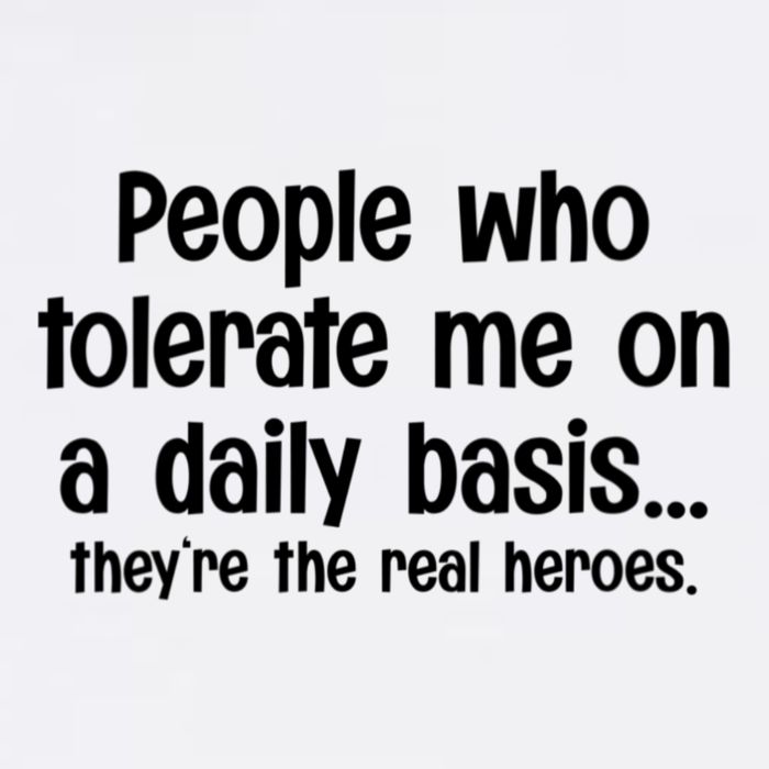 People Who Tolerate Me On A Daily Basis Funny Garment-Dyed Sweatshirt