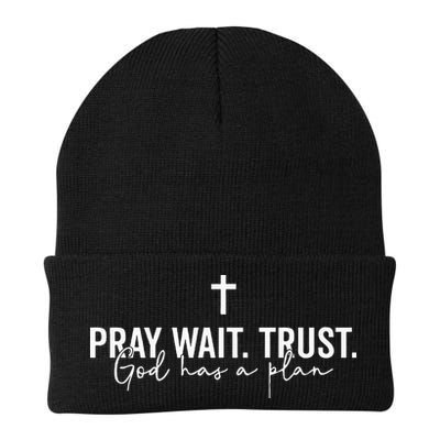 Pray Wait Trust God Has A Plan Beanie