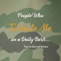 People Who Tolerate Me On A Daily Basis Legacy Tie Dye Trucker Hat