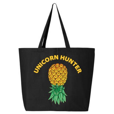 Polyamory With Upside Down Pineapple And Unicorn Hunter Gift 25L Jumbo Tote