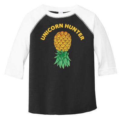 Polyamory With Upside Down Pineapple And Unicorn Hunter Gift Toddler Fine Jersey T-Shirt