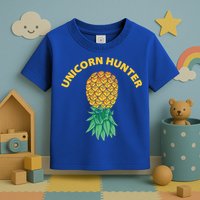 Polyamory With Upside Down Pineapple And Unicorn Hunter Gift Toddler T-Shirt