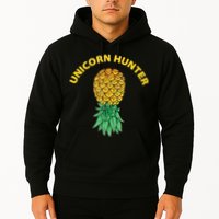 Polyamory With Upside Down Pineapple And Unicorn Hunter Hoodie