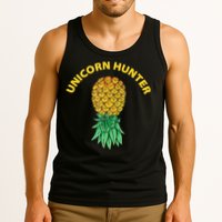 Polyamory With Upside Down Pineapple And Unicorn Hunter Tank Top