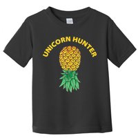 Polyamory With Upside Down Pineapple And Unicorn Hunter Toddler T-Shirt