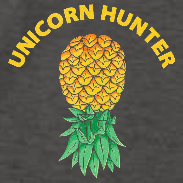 Polyamory With Upside Down Pineapple And Unicorn Hunter Vector Backpack