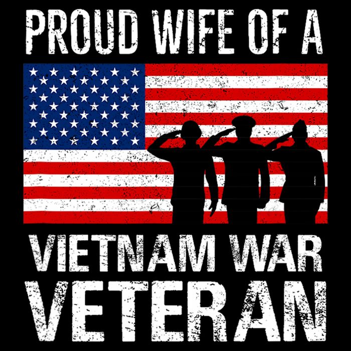Proud Wife Vietnam War Veteran Husband Wives Matching Design City Backpack