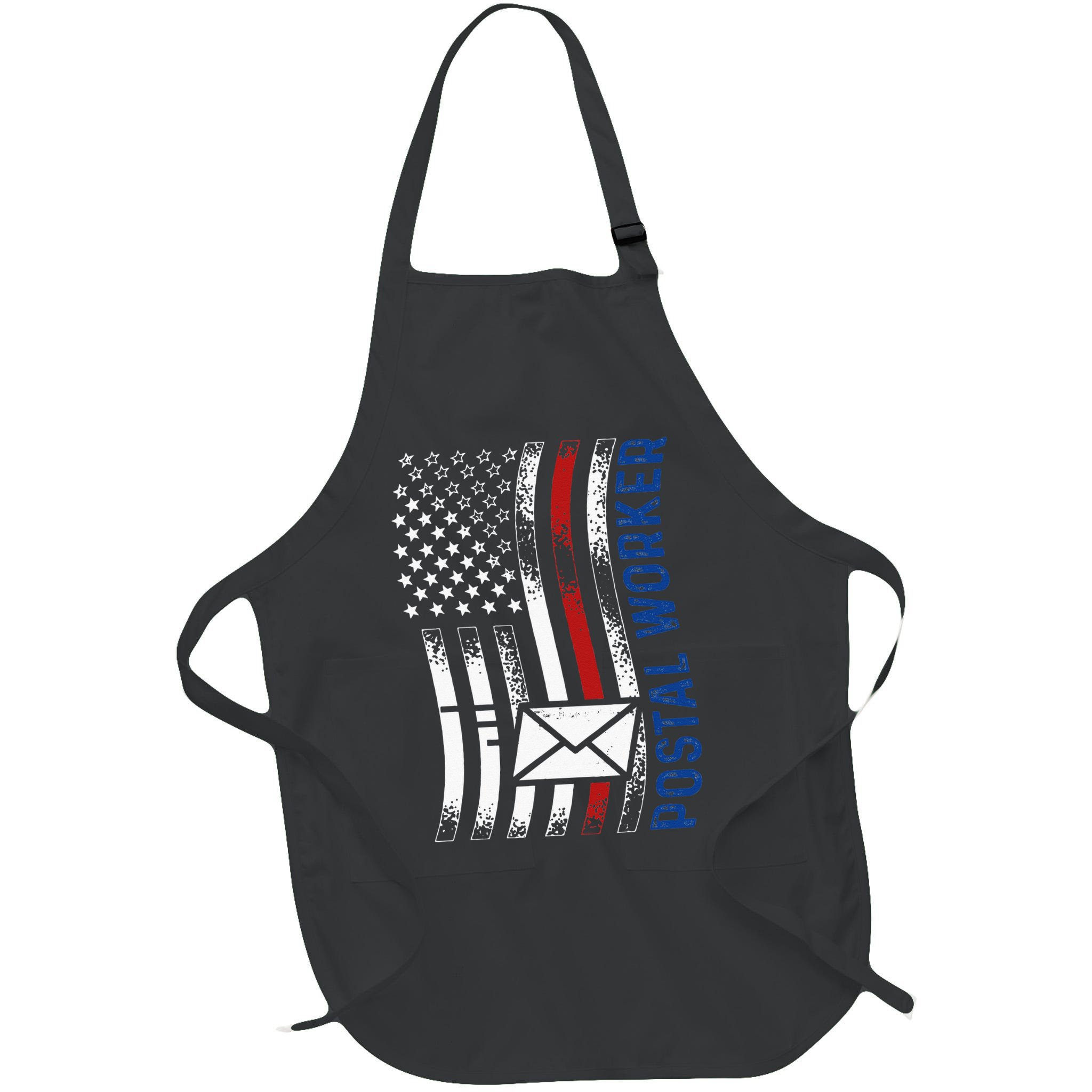 Postal Worker Vintage USA American Flag US Postal Apron