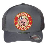 Piggly Wiggly Vintage Retro Flexfit Unipanel Trucker Cap