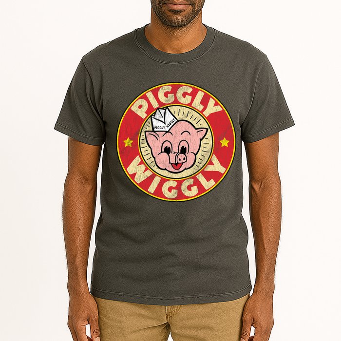 Piggly Wiggly Vintage Retro Tall T-Shirt