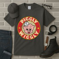Piggly Wiggly Vintage Retro Tall T-Shirt