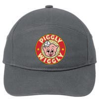 Piggly Wiggly Vintage Retro 7-Panel Snapback Hat