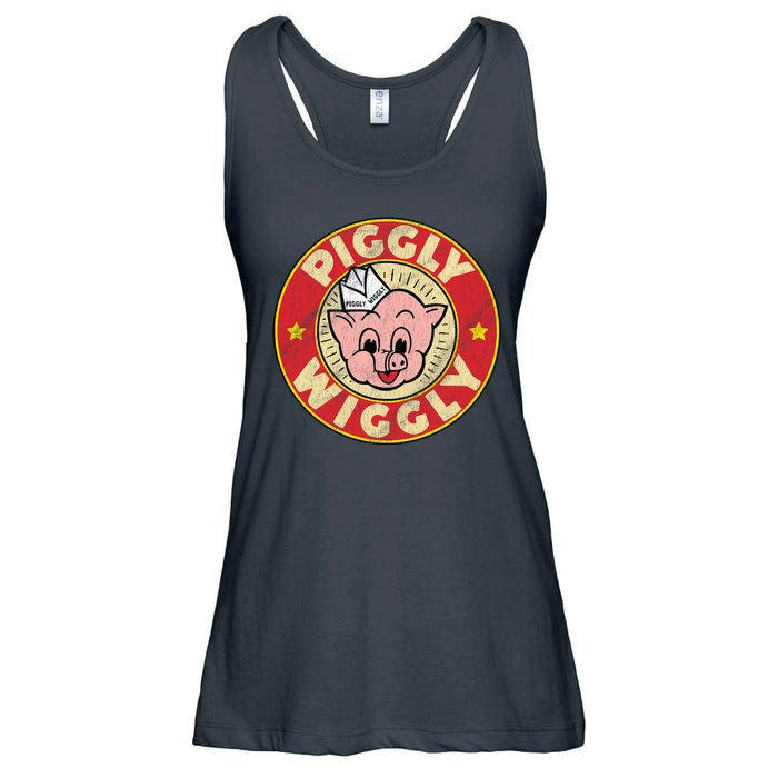 Piggly Wiggly Vintage Retro Ladies Essential Flowy Tank