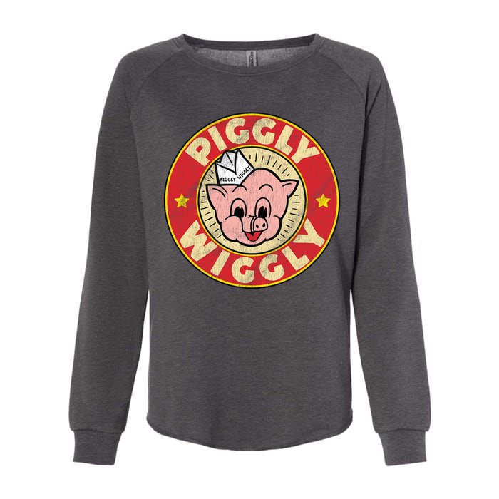 Piggly Wiggly Vintage Retro Womens California Wash Sweatshirt