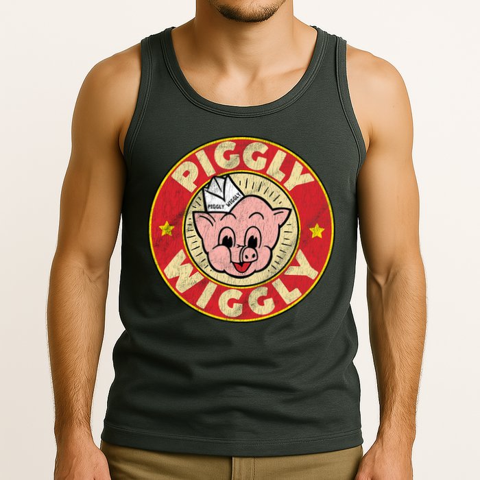Piggly Wiggly Vintage Retro Tank Top