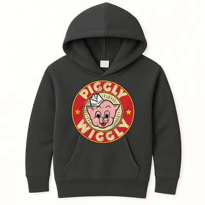Piggly Wiggly Vintage Retro Kids Hoodie
