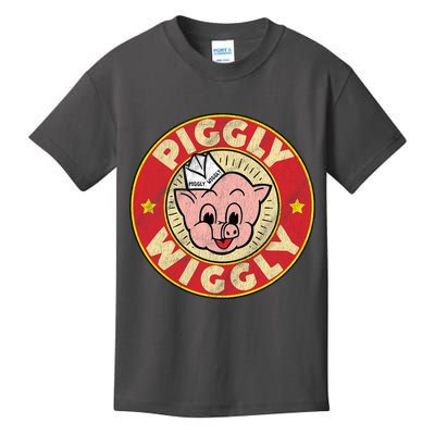 Piggly Wiggly Vintage Retro Kids T-Shirt