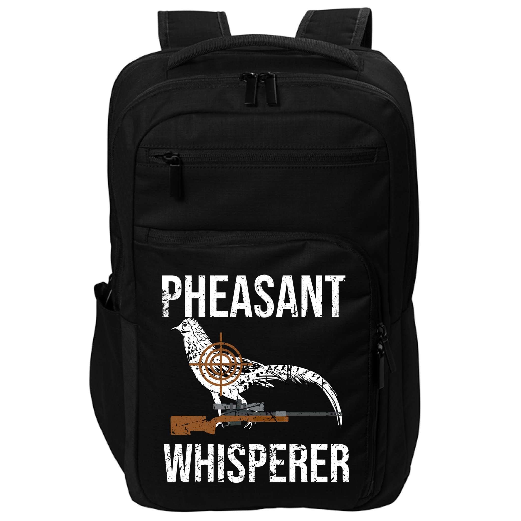 Pheasant Whisperer Varmint Pheasant Hunting Lover Great Gift Impact Tech Backpack