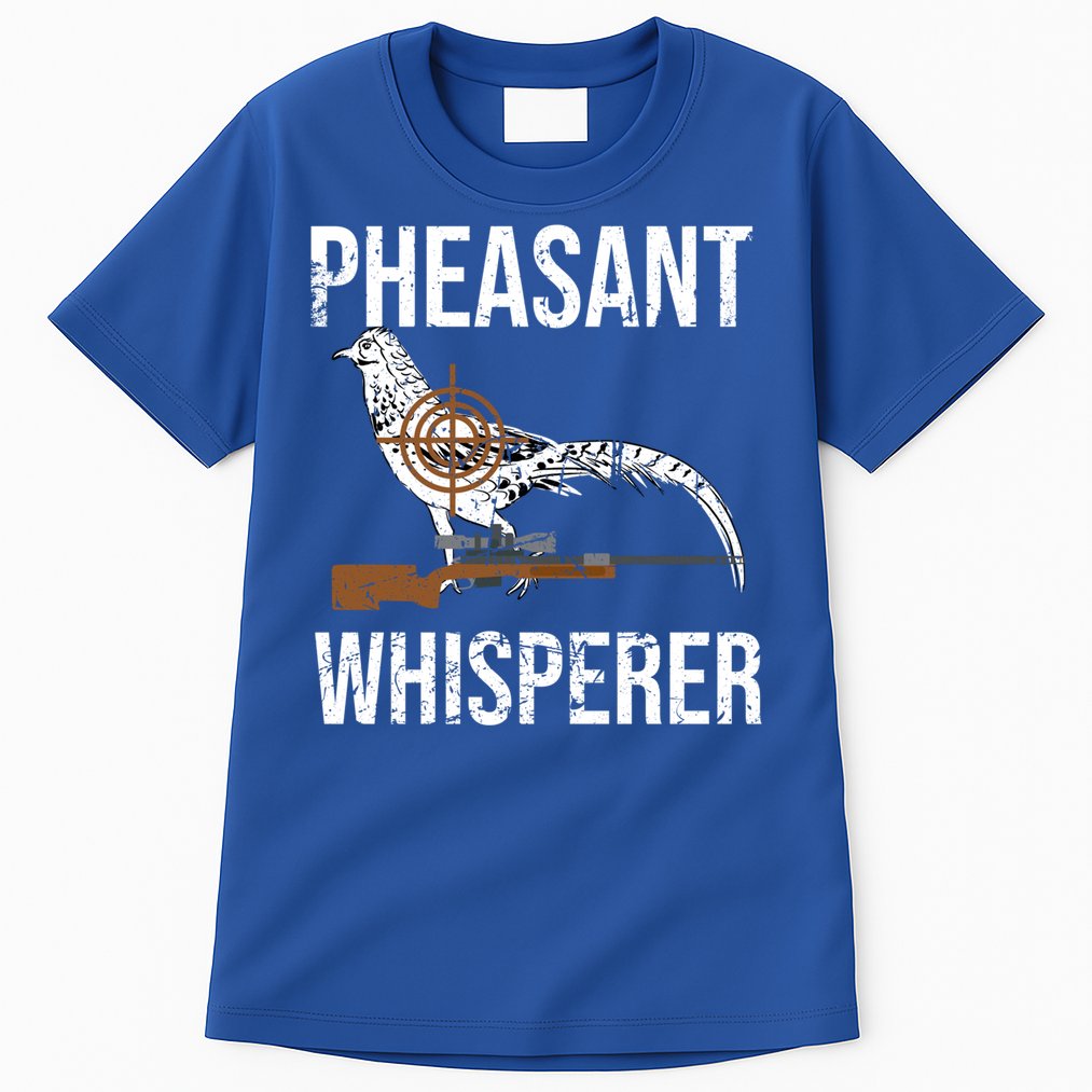 Pheasant Whisperer Varmint Pheasant Hunting Lover Great Gift Tall T-Shirt