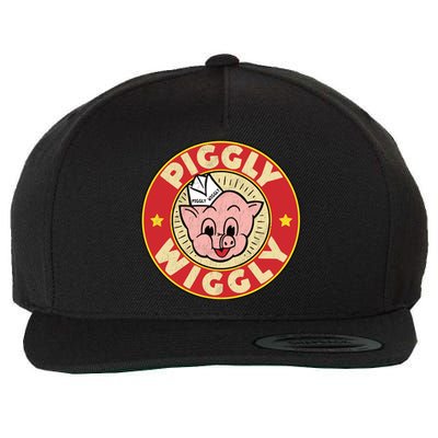 Piggly Wiggly Vintage Wool Snapback Cap