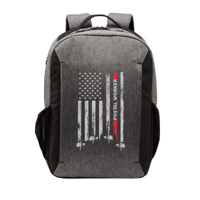 Postal Worker Vintage Usa American Flag Us Postal Vector Backpack