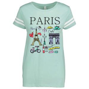 Paris Woman Woman Paris Tee Enza Ladies Jersey Football T-Shirt