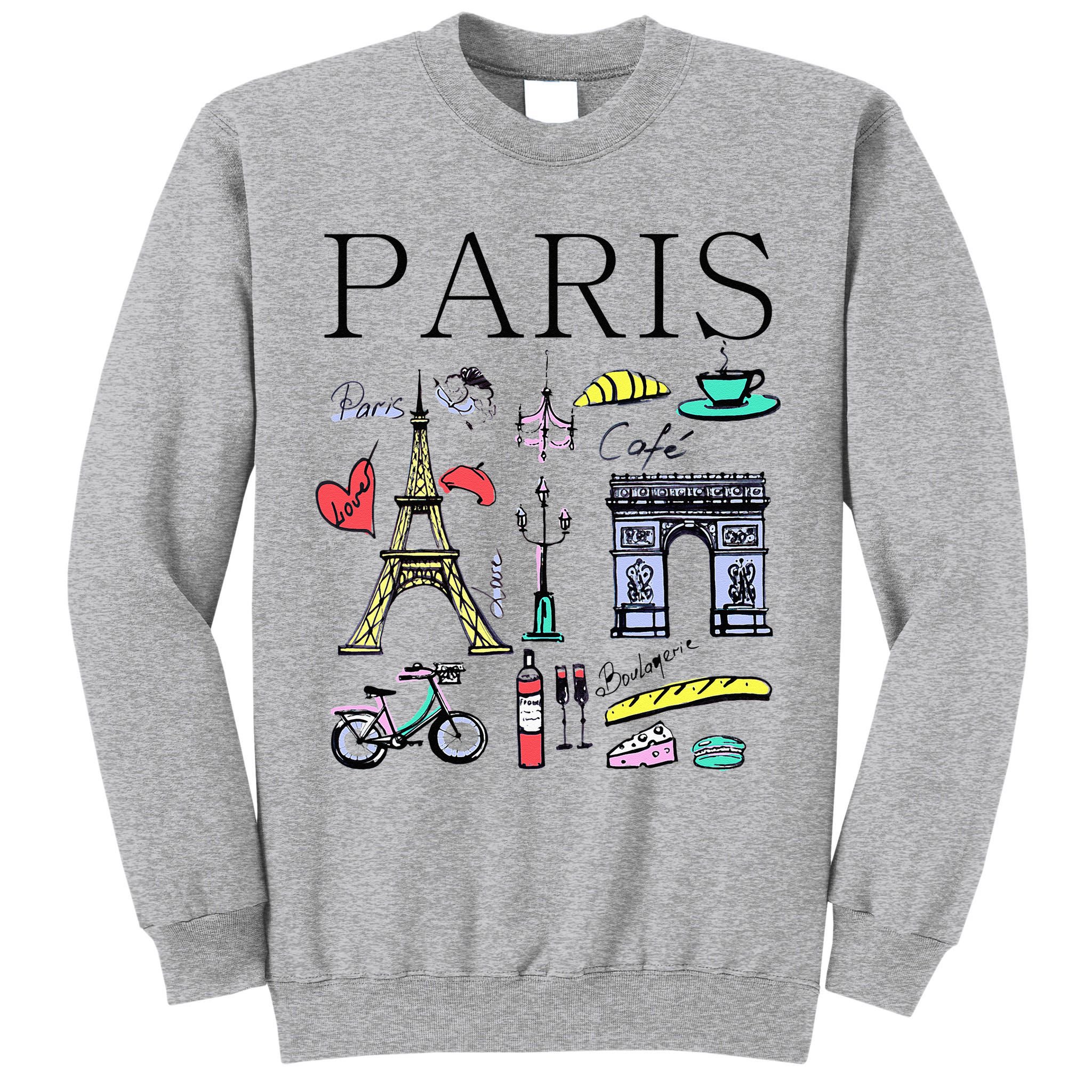 Paris Woman Woman Paris Tee Tall Sweatshirt