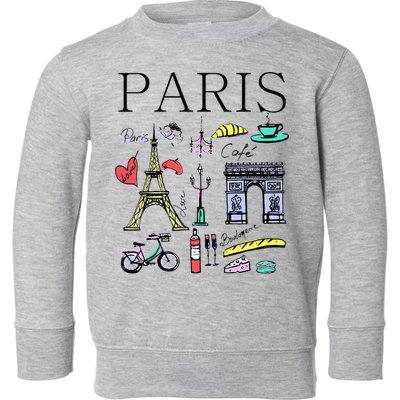Paris Woman Woman Paris Tee Toddler Sweatshirt