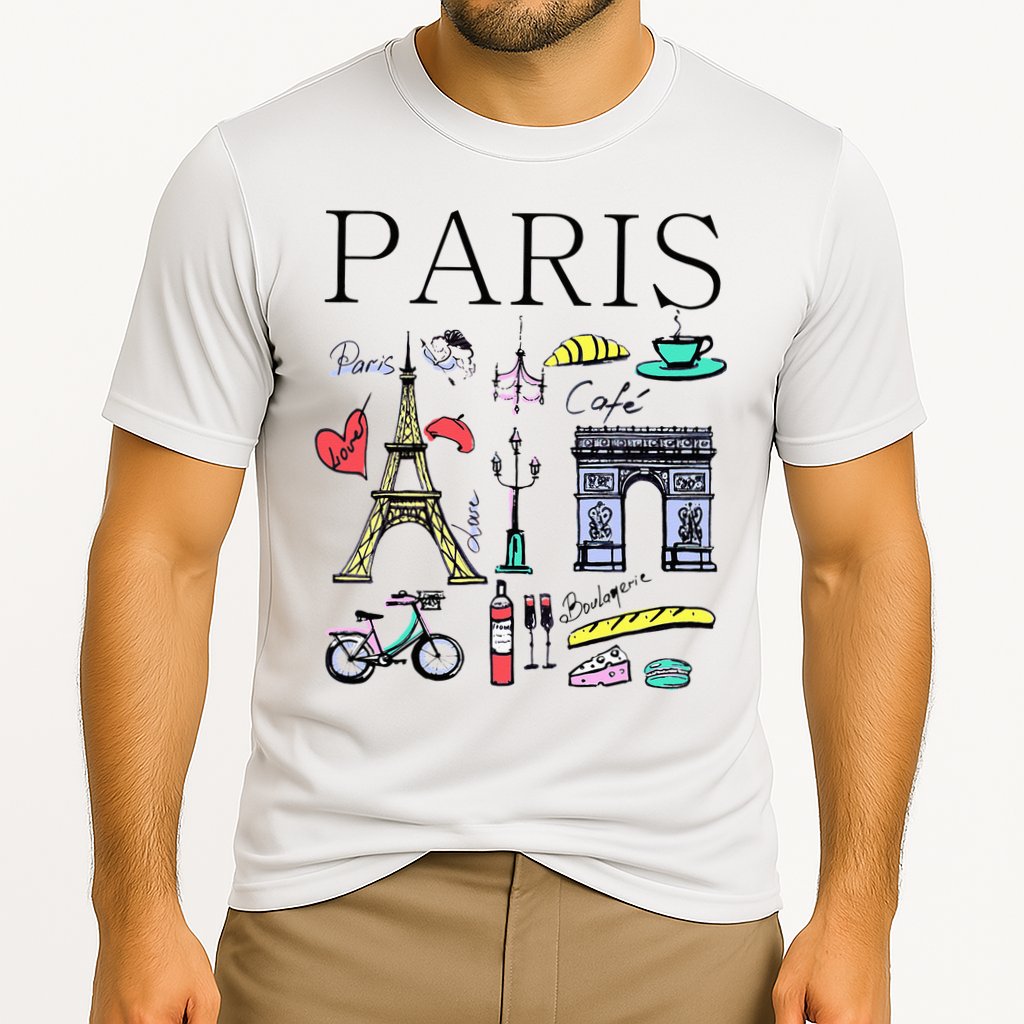 Paris Woman Woman Paris Tee Cooling Performance Crew T-Shirt